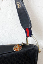 Vintage Gucci Navy Slouch Bag