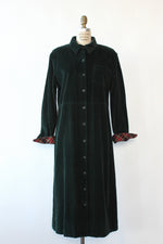 Evergreen Corduroy Chill Dress M/L