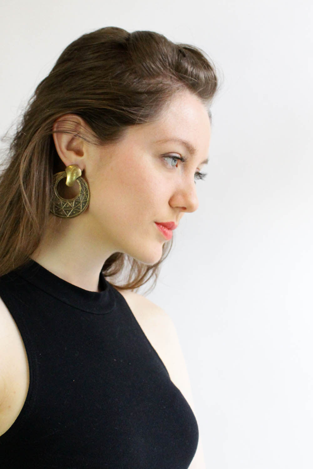 Immortal Metal Hoop Earrings