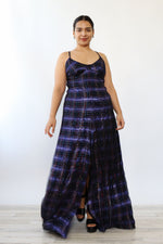 Disco Drama Maxi Crossback Gown