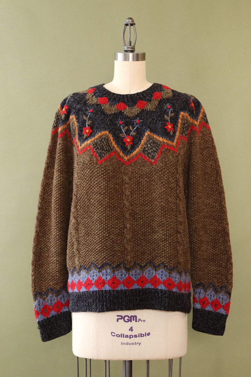 Eagle's Eye Textured Sweater M