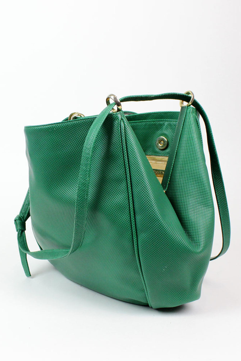 Bottega Veneta green hinge frame hobo