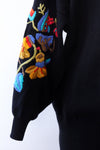 Vibrant Bouquet Embroidered Sweater M/L