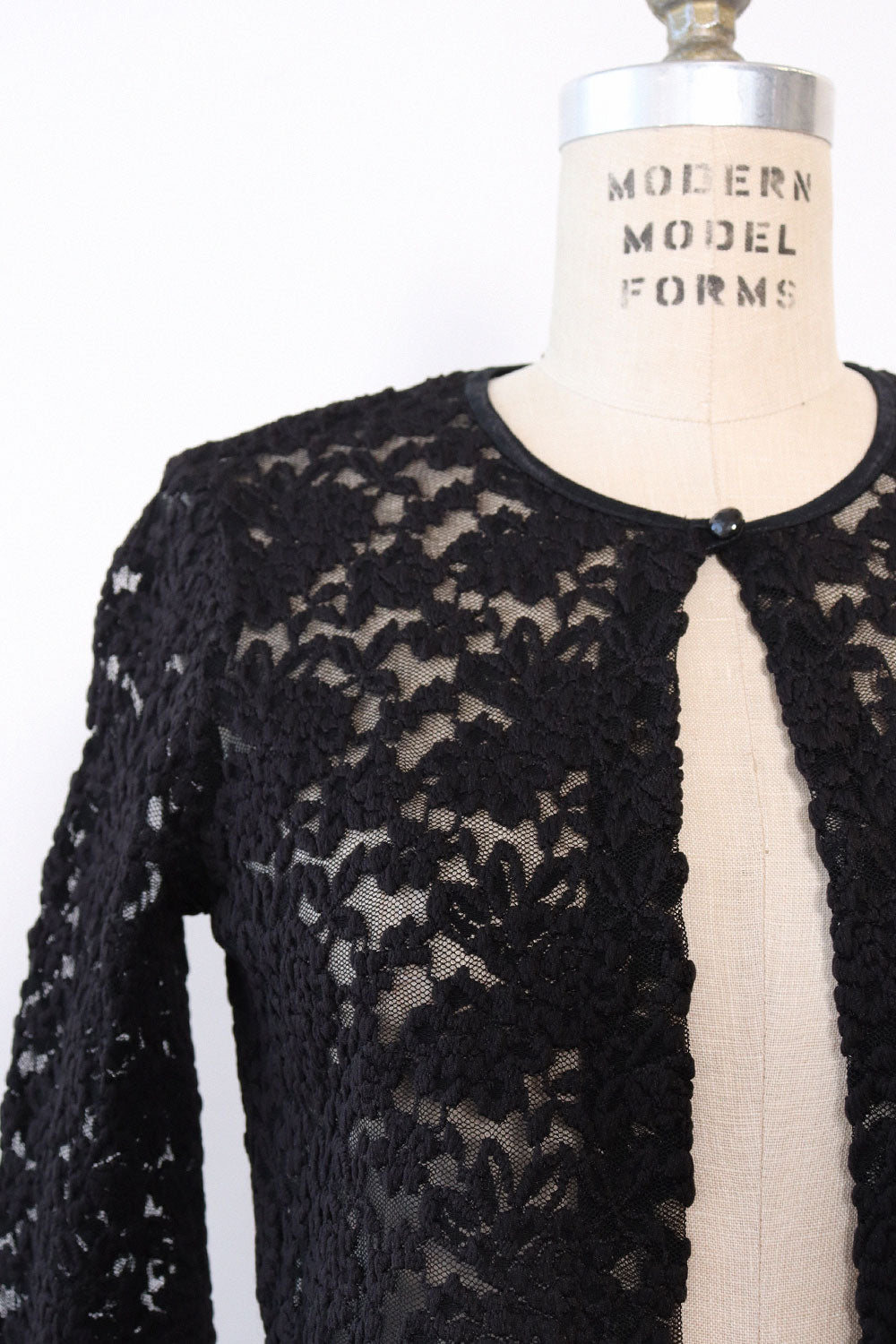 Lace Knit Crop Cardigan XS/S