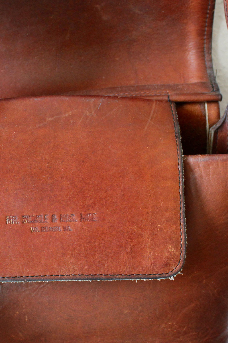 Buckle & Hide Saddle Bag