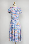 Impressionist Scene 70s Dress XS/S