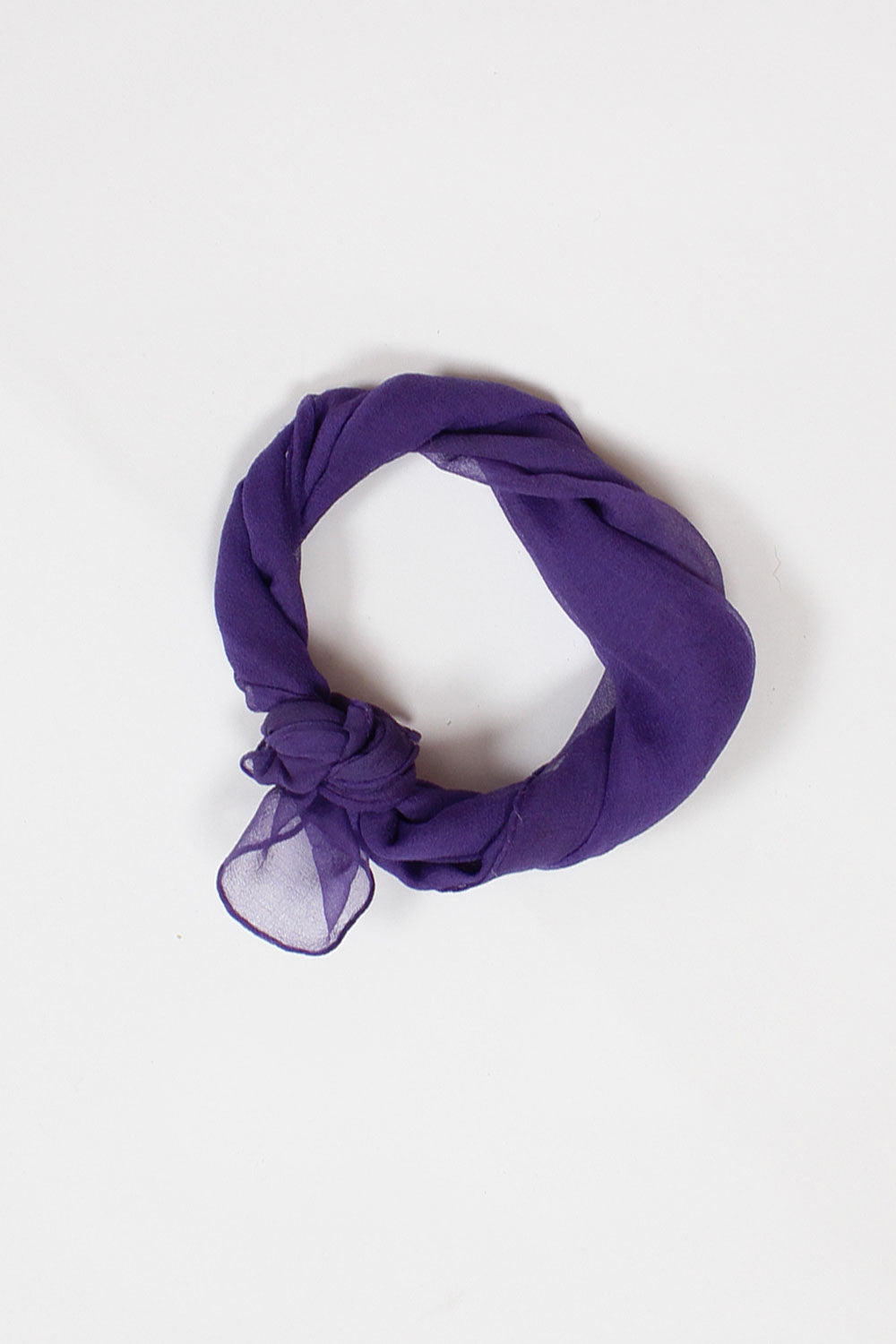 Grape Chiffon Scarf