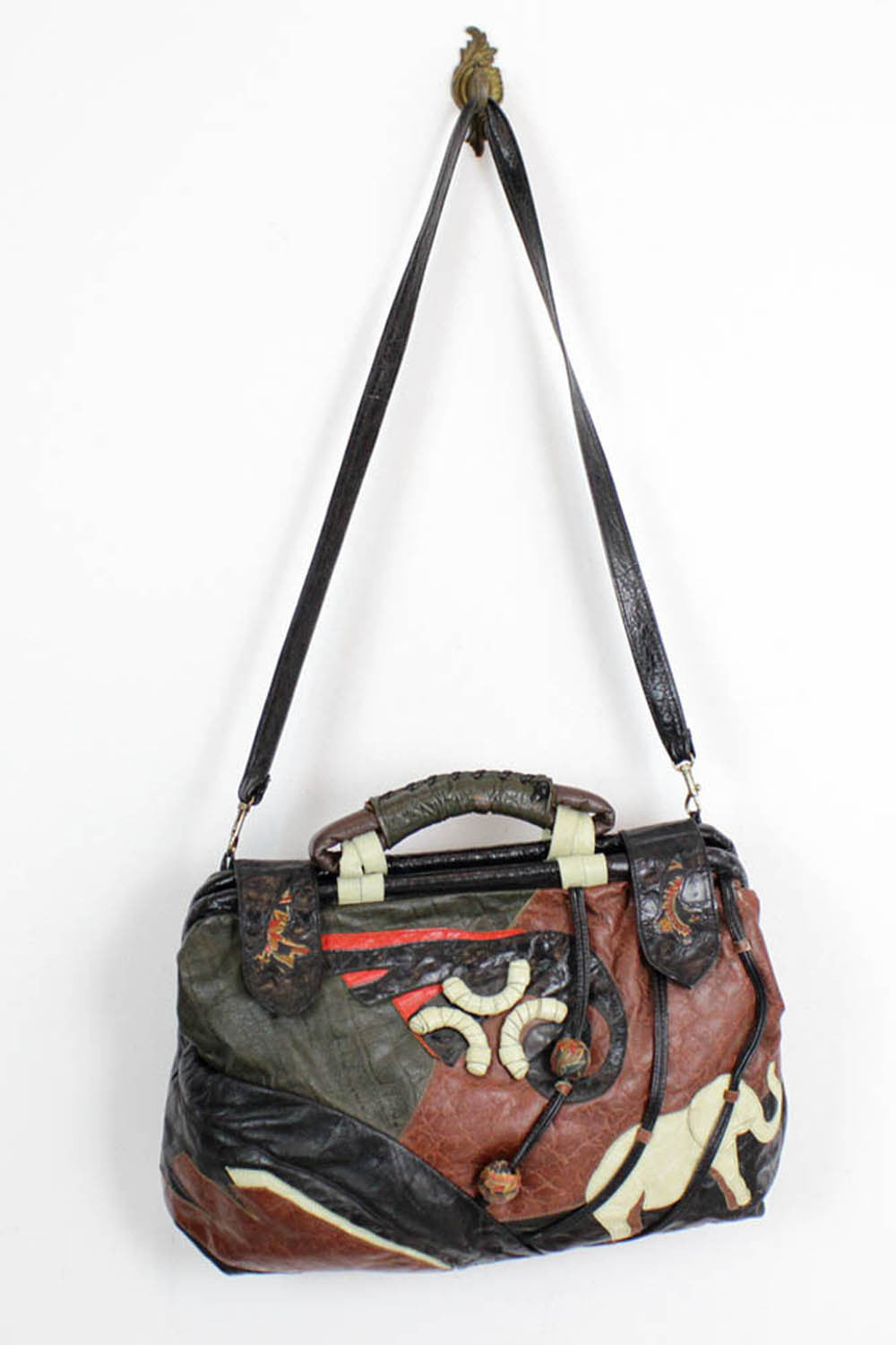 patchwork tribal bag