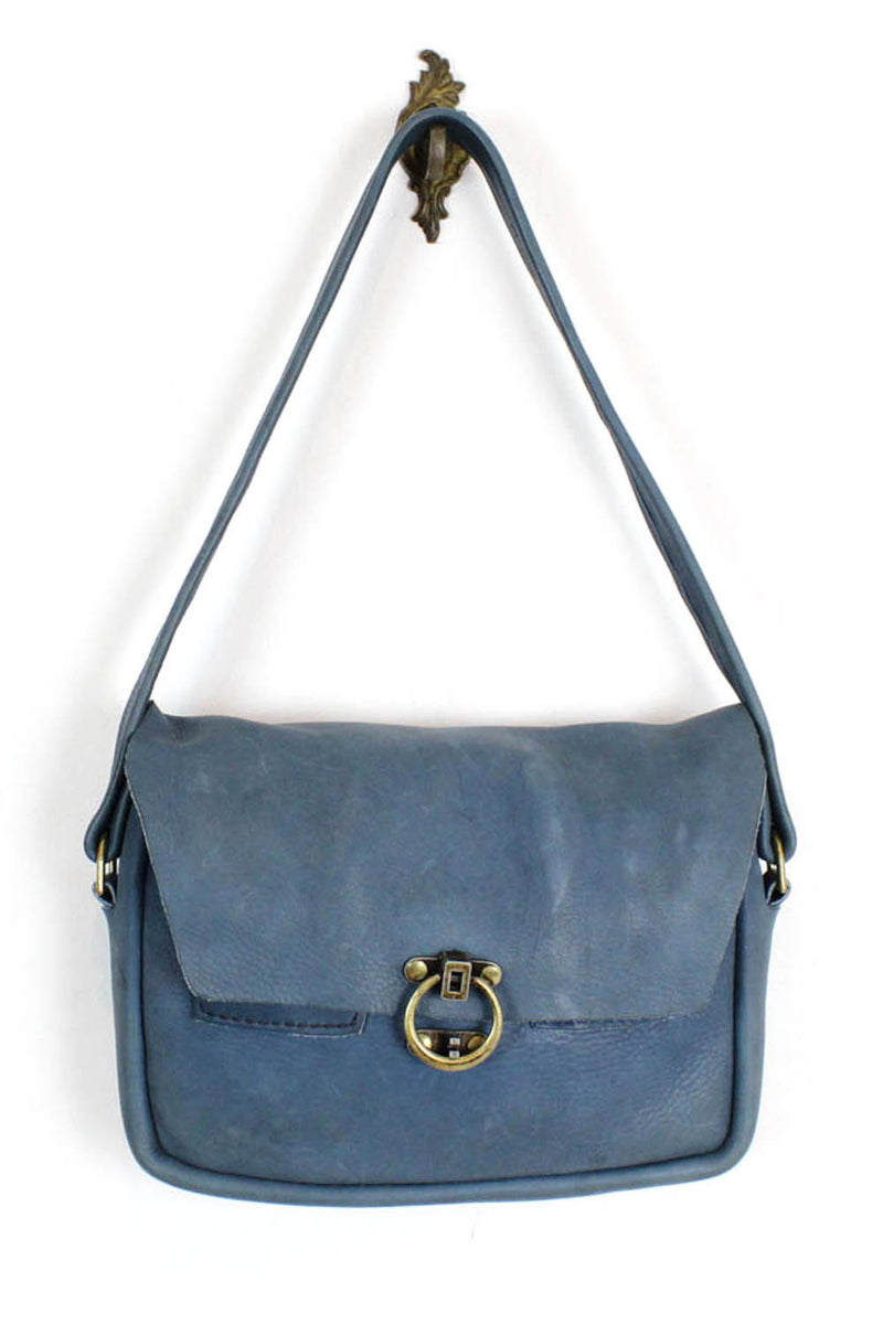 denim blue satchel