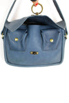 denim blue satchel