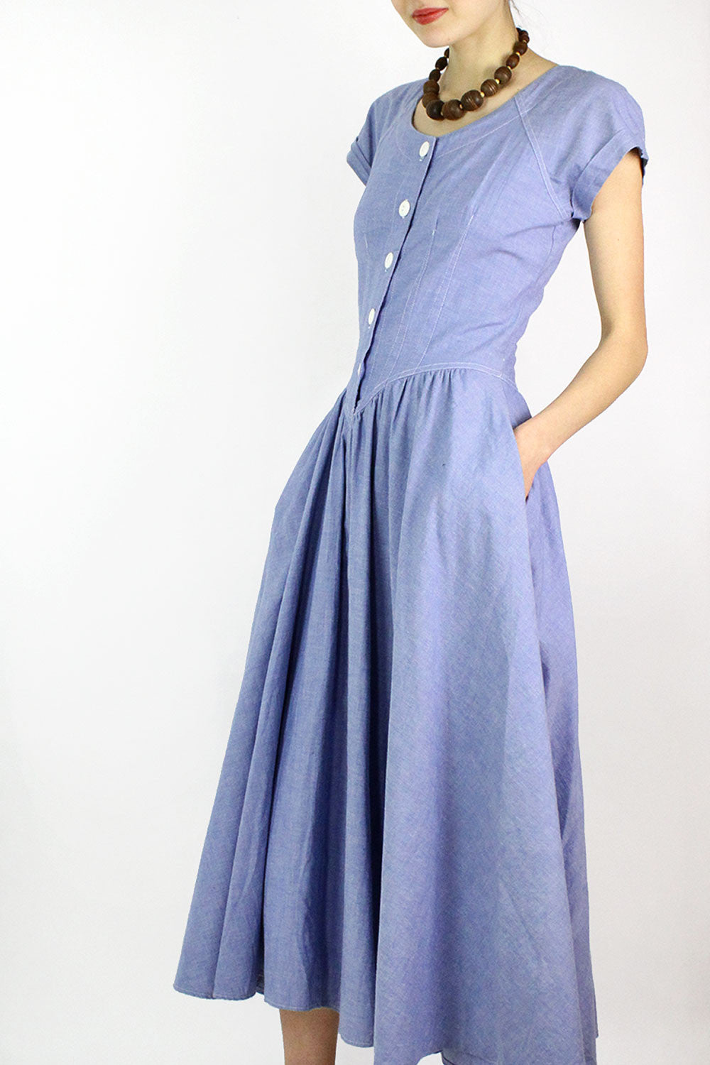 Denim Aurora Dress S/M