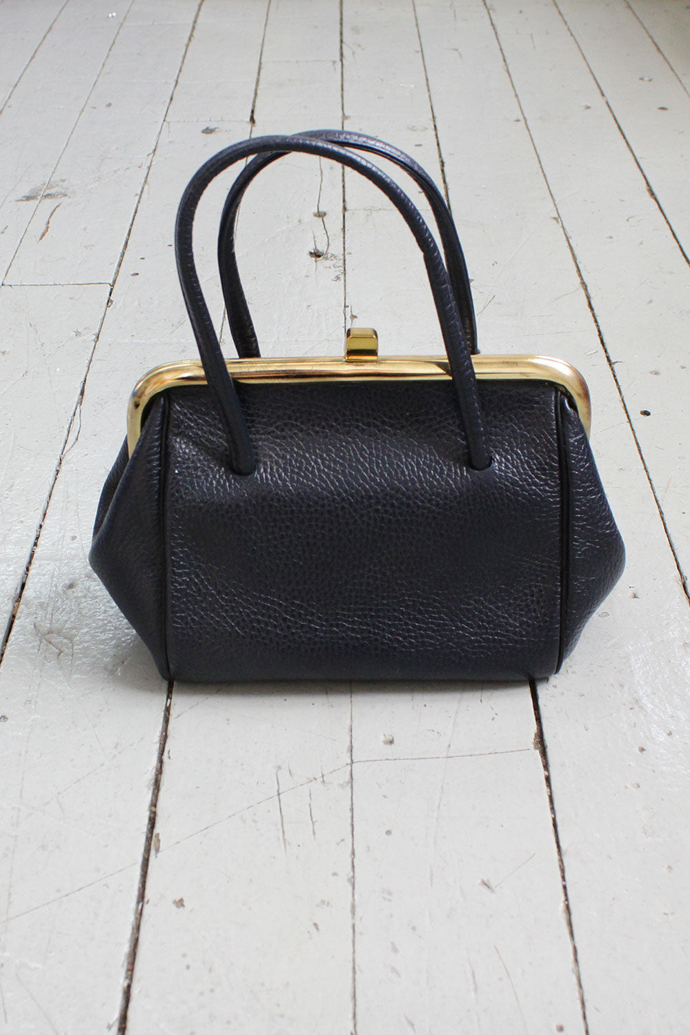 Navy Bean Handbag