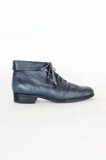 Stormy Blue Ankle Boots 7