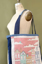 Village Denim Patchwork Tote