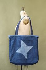 Village Denim Patchwork Tote