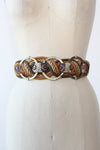 Textural Tapestry Cinch Belt