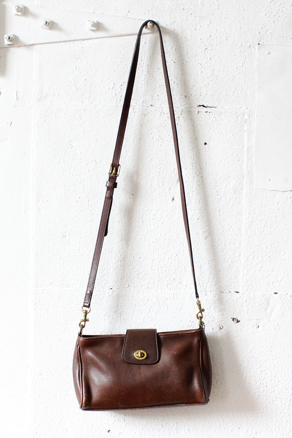 Chocolate Coach Crossbody