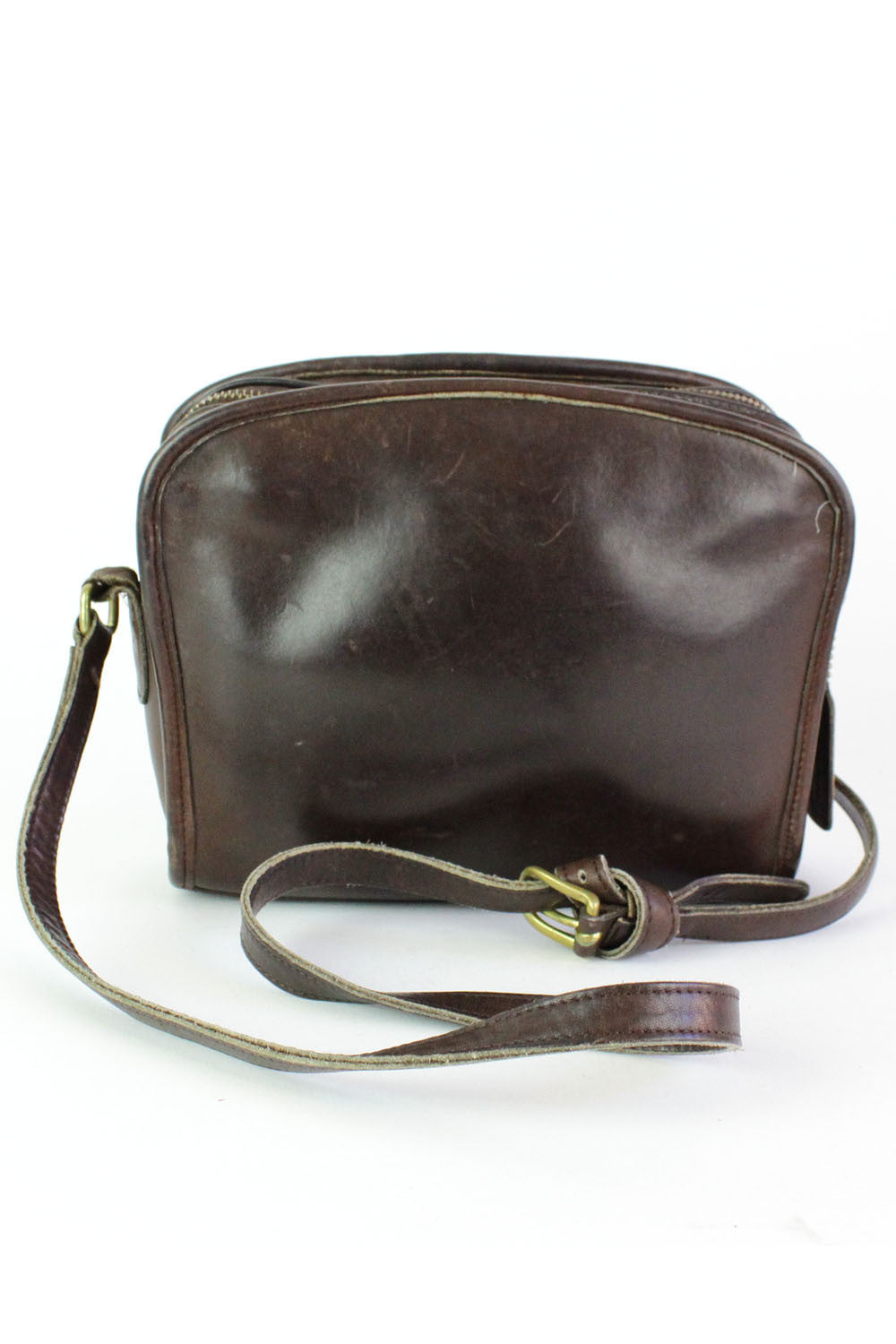 Coach espresso brown crossbody bag