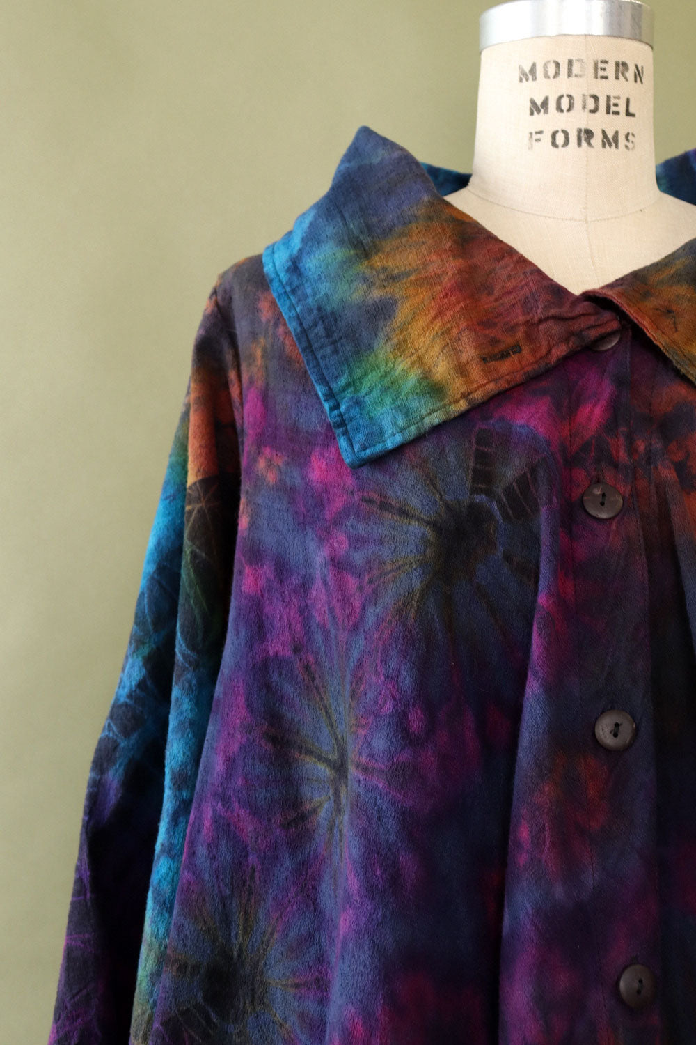 Tie Dye Trapeze Tunic M-XL