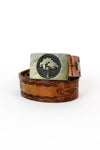 Tree of Brass Tooled Belt S/M/L