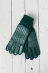 Hunter Green 70s Gloves