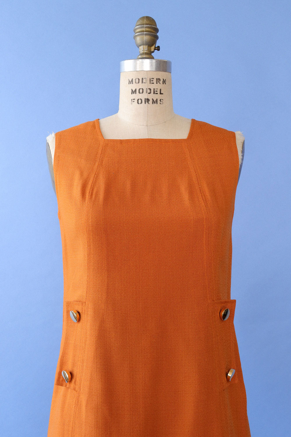 Carrot Linen Shift S/M