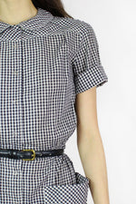 Doris Gingham Dress S/M