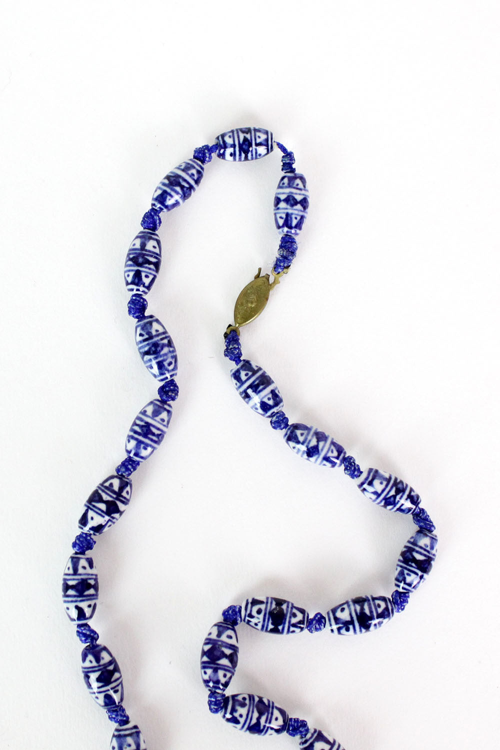 ceramic bead necklace