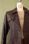 Hugo Boss Oiled Leather Jacket S-S/M