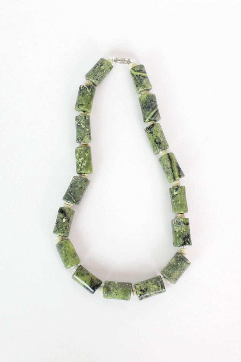 ceramic bead necklace