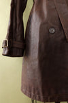 Hugo Boss Oiled Leather Jacket S-S/M