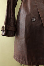 Hugo Boss Oiled Leather Jacket S-S/M