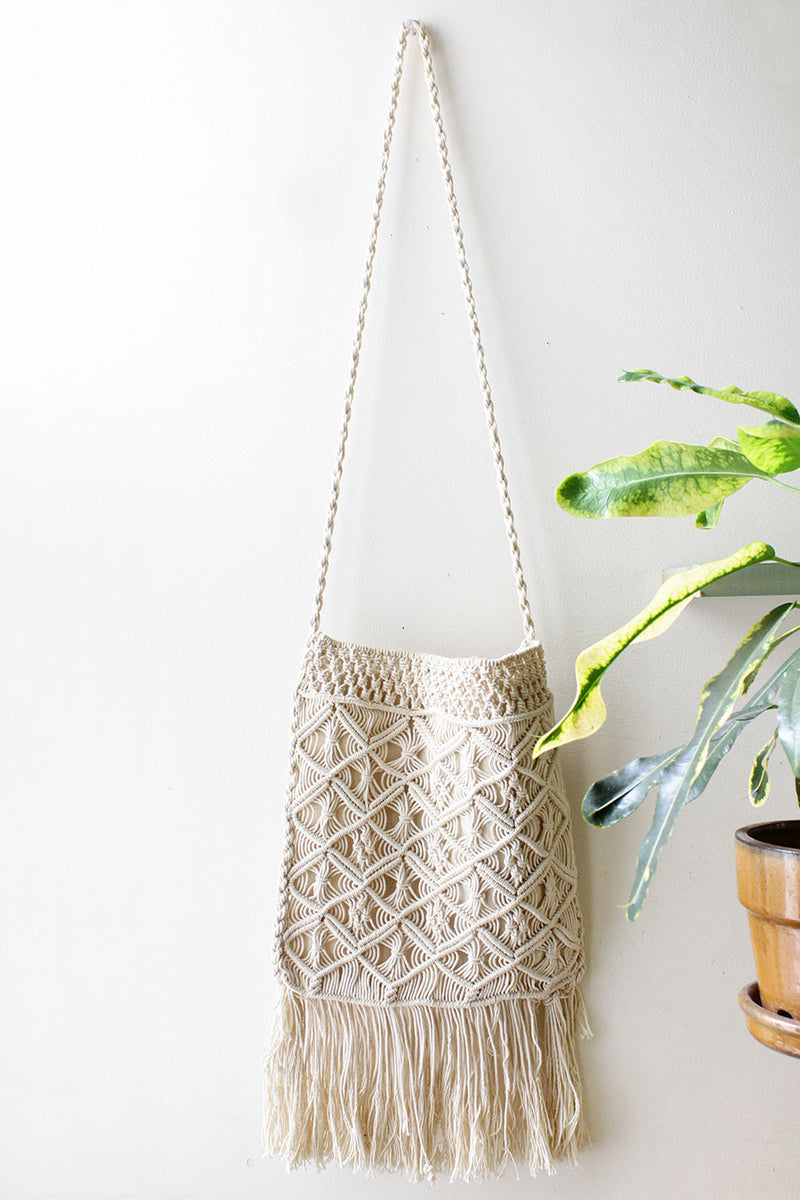 Macrame May Purse