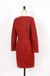 Blythe Plaid Wiggle Dress M