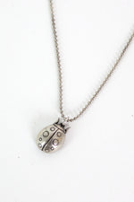 Sterling Ladybug Necklace