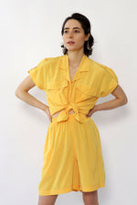 Lemon Two Piece Shorts Set S/M