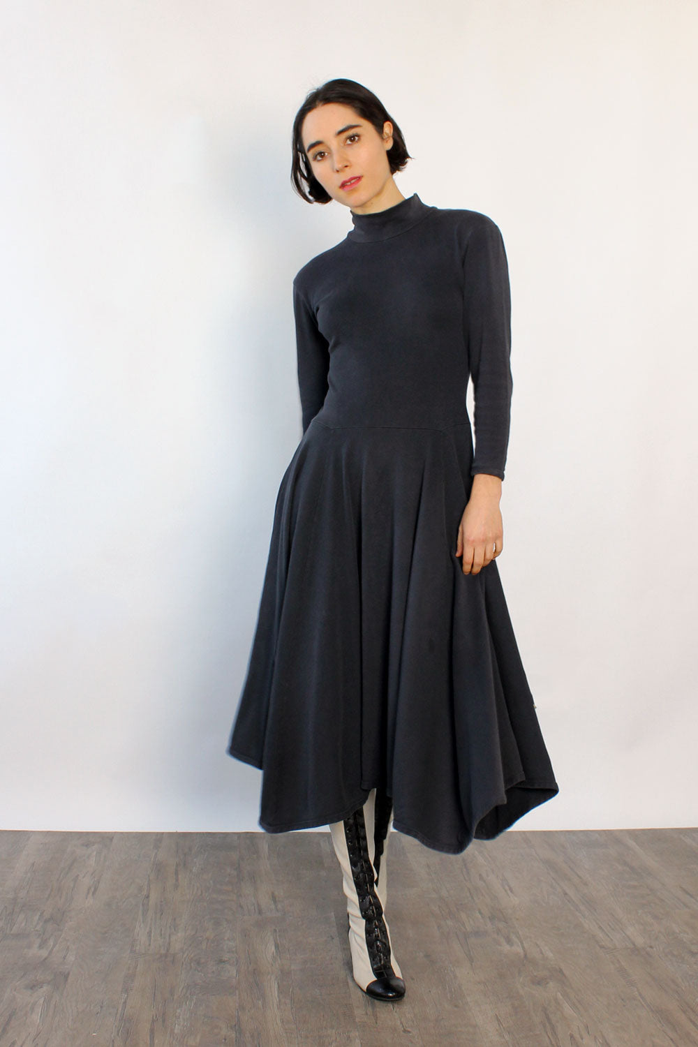 Betsey Johnson Punk Label Turtleneck Dress S/M