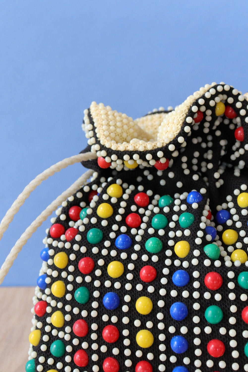 Reversible Candy Dot Pouch Purse