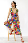 Joan Floral Gaucho Jumpsuit XS-M