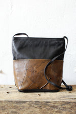 Leafy Leather Tote