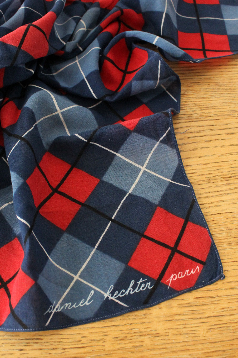 Daniel Hechter Plaid Bandana