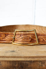 Ginny Tooled Corset Belt