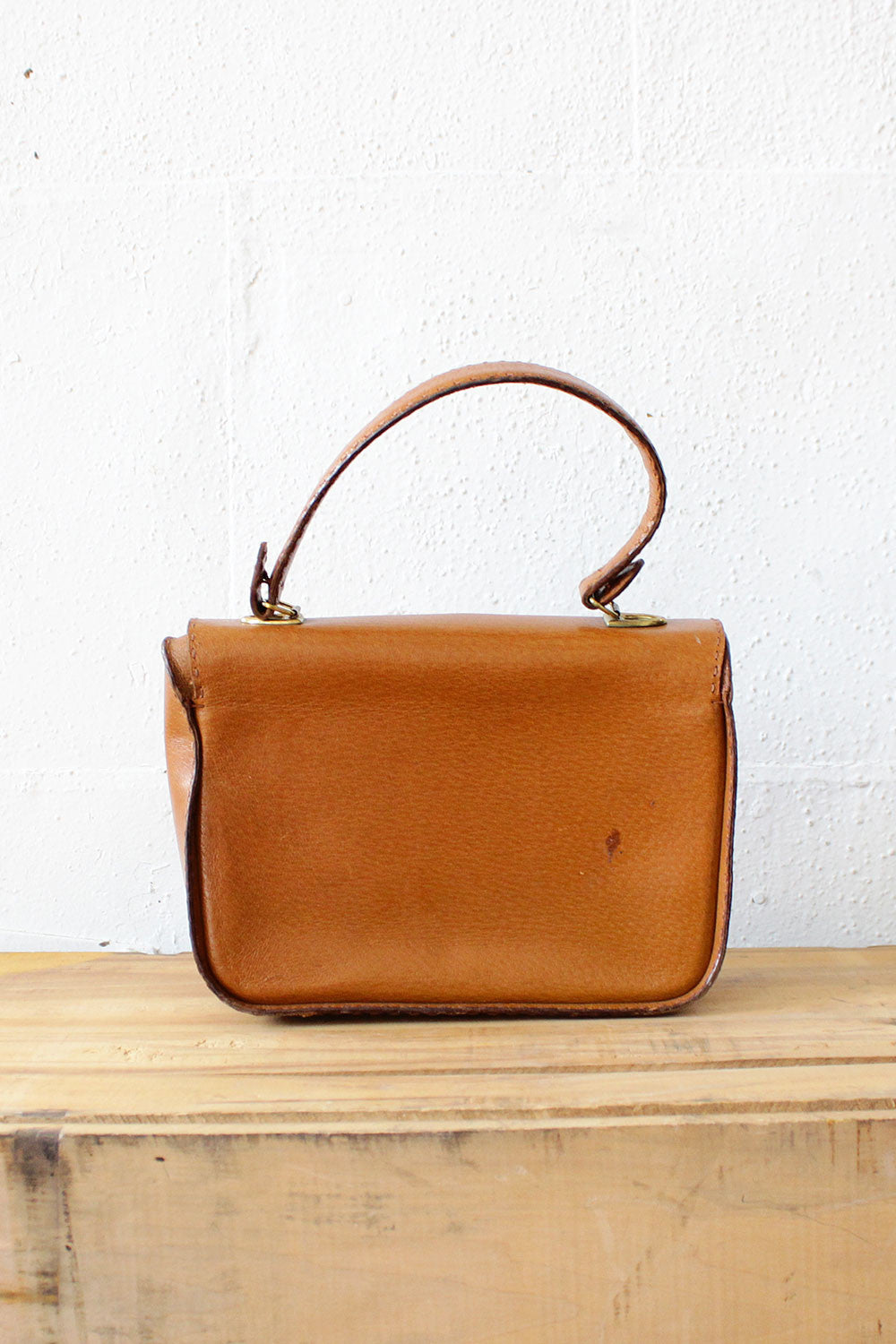 Lesco Maple Leather Handbag