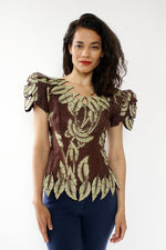 West African Regal Leaf Top