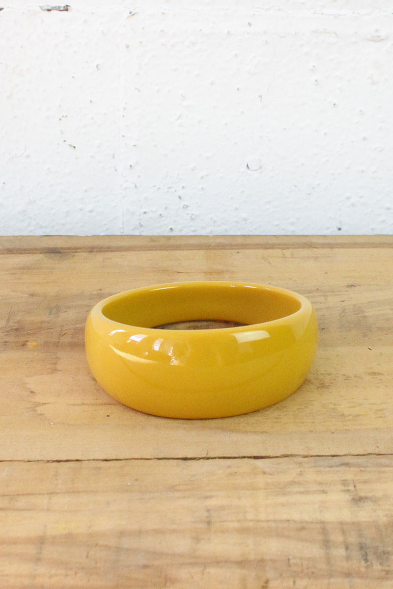 Mustard Asymmetrical Bangle