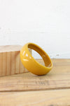 Mustard Asymmetrical Bangle