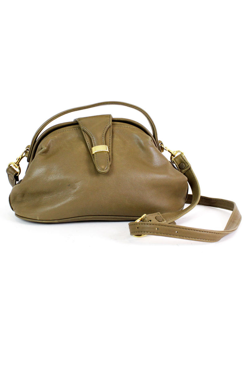 Brie olive satchel