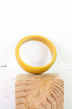 Mustard Asymmetrical Bangle