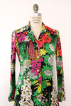 Technicolor Floral Shirtdress S/M