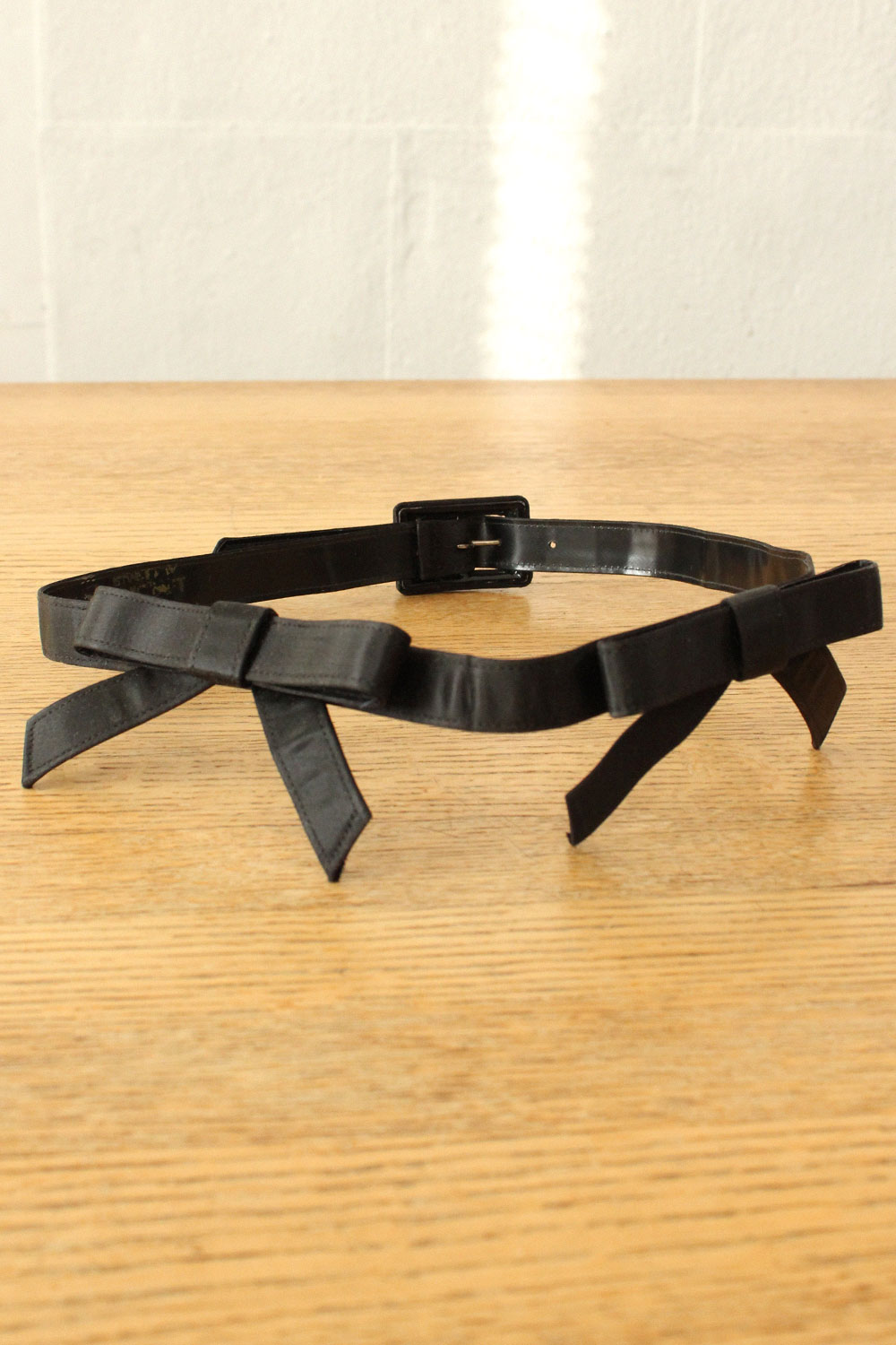 Satin Double Bow Belt XS/S